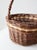 Vintage Wicker Gathering Basket For Sale - Image 11 of 13