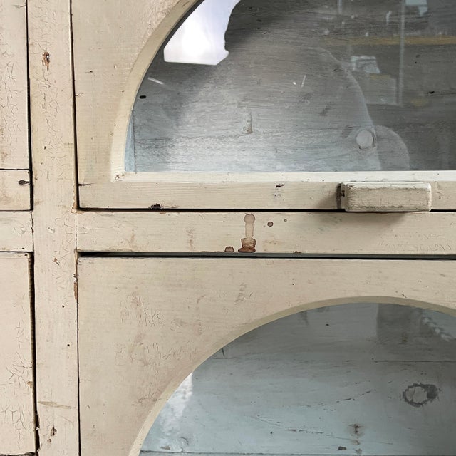 Large Italian Chest of Drawers in Wood and Glass, 1930s For Sale - Image 12 of 18