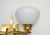 Brass Maison Arlus Brass, Bronze Sconces, Wall Lights With Cone Opaline Glass Shade For Sale - Image 8 of 13