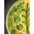 Green Antique Spanish Hand-Painted Glazed Terracotta Wall Dishes from Puente del Arzobispo, Set of 2 For Sale - Image 8 of 11