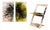 Fläpps Folding Chair – Tree/Tree Yellow from Ambivalenz For Sale