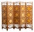 Folding Bamboo Screen with Woven Rush Panels, 1970s For Sale