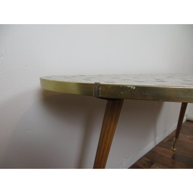 Mosaic Kidney Table from Ilse Möbel, 1970s For Sale - Image 9 of 15