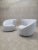 Mid Century Modern Vladimir Kagan Nautilus Asymmetrical Swivel Chairs in Suede - Pair For Sale - Image 11 of 12