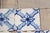 Antique Set of Eleven 18th Century Portuguese Floral Trellis Tiles in Cobalt Blue & White For Sale - Image 10 of 12
