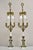 Vintage French Empire Style Candlestick Candelabra Brass Table Lamps - A Pair For Sale - Image 12 of 12