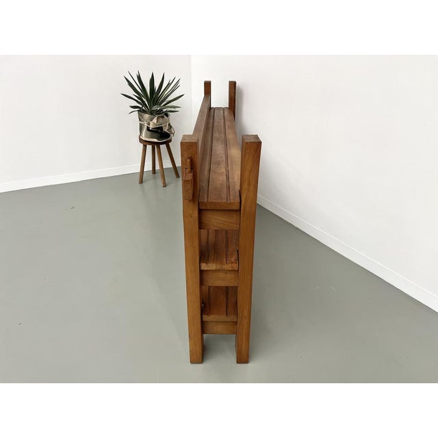 Modern Wall Shelf in Elm, 1970s For Sale - Image 18 of 18