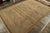 Traditional Rug & Kilim’s Agra Style Oriental Rug in Brown and Gold With Floral Patterns For Sale - Image 3 of 9