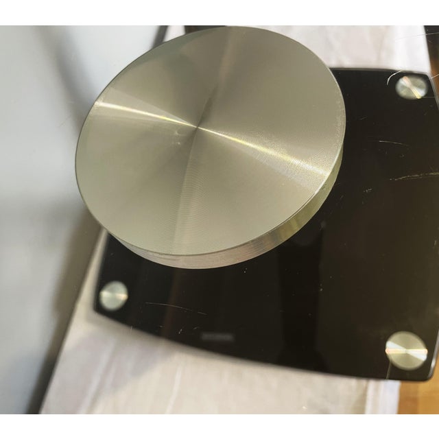 Glass and Chrome-Plated Metal Coffee Table from Temperet Glass, 2000s For Sale - Image 10 of 18