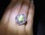 Late 20th Century Rare 8.95ct Natural Chrysoberyl Cat's Eye 2.60ct Diamond Platinum Ring Size 6.5 For Sale - Image 10 of 18