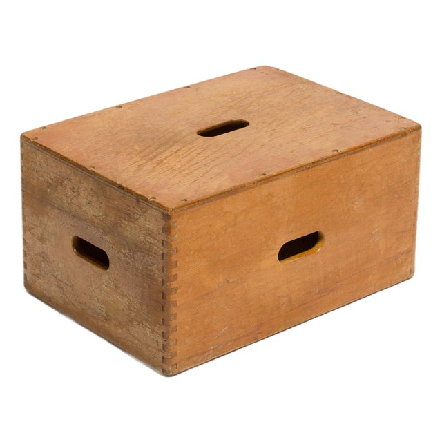 Vintage Multi Purpose Crate in Wood, 1950s For Sale