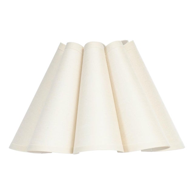 Polly Scalloped Shade, Oyster For Sale