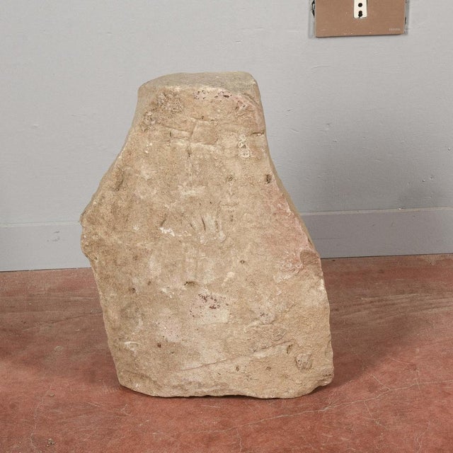Stone Fragment with Engravings For Sale - Image 6 of 8