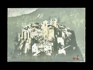 Pedro Cano, Untitled, Lithograph, 1990