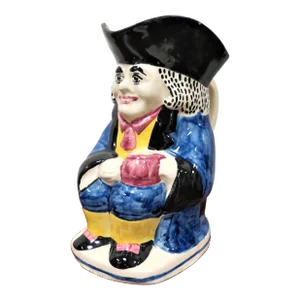 Vintage English Character Large Toby Jug or Toby Pitcher