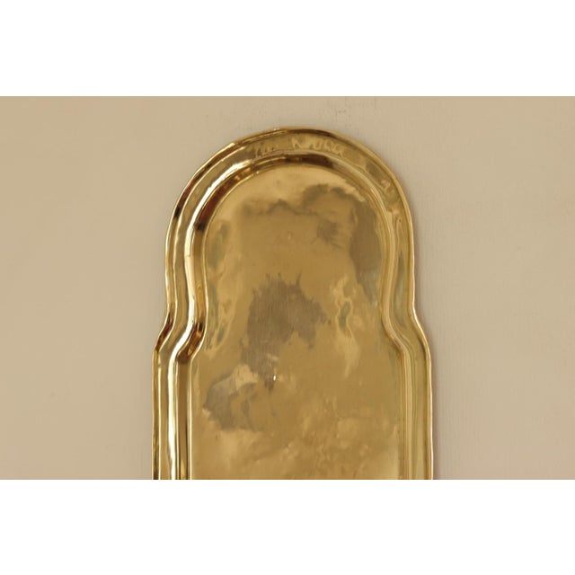 Mid-Century Swedish Brass Sconces, Set of 2 For Sale - Image 10 of 13