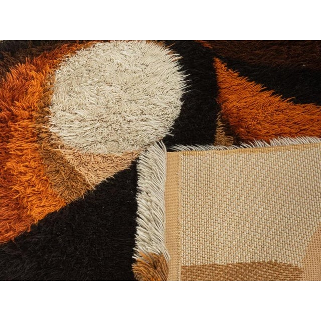 Vintage Menuette Rug by Verner Panton, 1970s For Sale - Image 5 of 6
