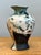 This vintage abstract glazed ceramic vase is a striking representation of mid-20th-century studio pottery, where...