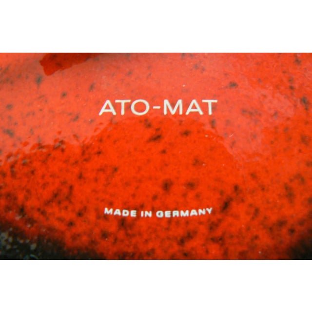 1970s German Ceramic Clock from Junghans, 1970s For Sale - Image 5 of 10