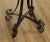 Arts & Crafts Style Hand Forged Wrought Iron Plant Stands - A Pair For Sale - Image 10 of 13