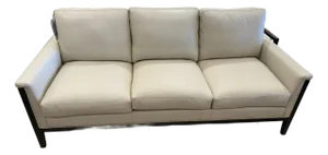 Hancock & Moore Ava Leather Sofa in Angelo Creme CL 3