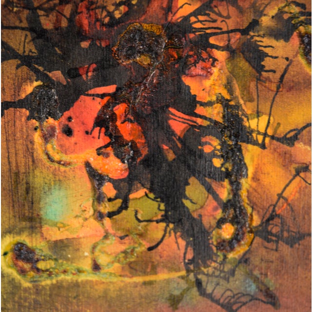 Colored Conversions - Abstract Watercolor and Ink on Paper by Dister For Sale - Image 4 of 5