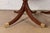Smith & Watson Georgian Banded Cherry and Burl Wood Double Pedestal Extension Dining Table, Newly Refinished For Sale - Image 10 of 13
