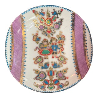 Vintage Austrian Enamel Trinket Dish For Sale