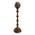 Monumental Gothic Revival Brass Floor Candlestick, Circa 1900 For Sale