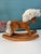 Farmhouse Vintage Wood Toy Rocking Horse Yarn Mane For Sale - Image 3 of 9