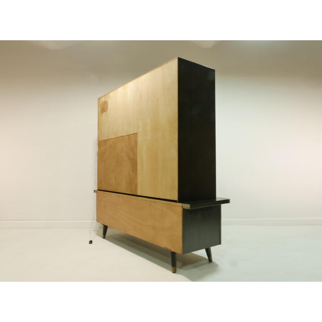 Mid-Century Highboard with Bar, Germany, 1950s For Sale - Image 4 of 18
