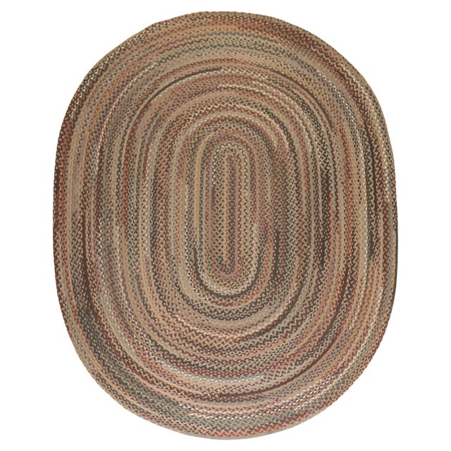 Vintage American Braid Carpet For Sale - Image 15 of 18