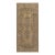 Vintage Circa 1940 Turkish Taupe Oushak Area Rug 4ft 8in X 10ft 6in For Sale