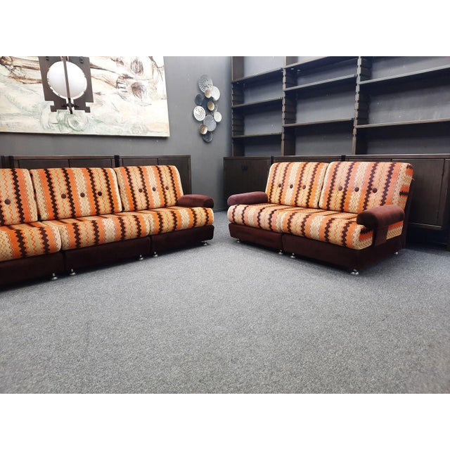 Pop Art Modular Seating Set, 1970s, Set of 6 For Sale - Image 6 of 18