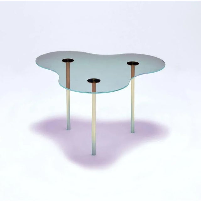 Contemporary Glass Camo Coffee Table by Sebastian Scherer For Sale - Image 3 of 8