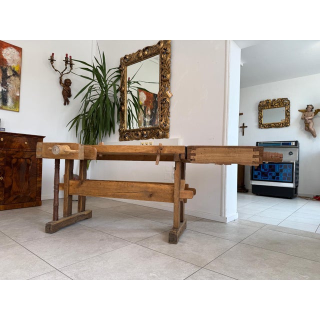 Antique Workbench, 1890s For Sale - Image 4 of 18