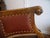 Art Nouveau Armchair in Wood and Cow Leather, 1910 For Sale - Image 4 of 18