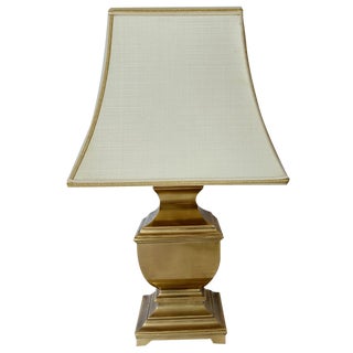 Hollywood Regency Brass Table Lamp, 1970 For Sale