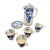 1892 Cauldon England Chocolate Pot Set For Sale