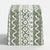 Spritely Home Dyer Skirted Storage Ottoman in Linny Ikat Sage For Sale - Image 4 of 5