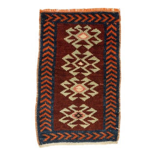 Vintage Mid Century Turkish Rug For Sale