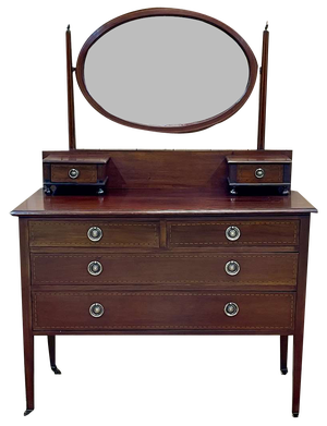 English Dressing Table in Mahogany, 1930s
