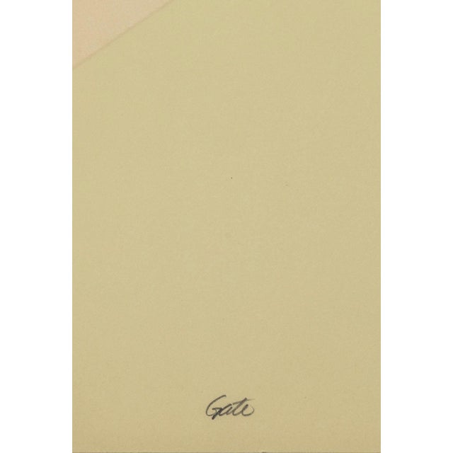 A three-plate lithograph on Arches 88 paper by Katherine McCoy. Hand signed and numbered 13/50 on the verso. Printed by...