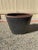 Vintage Monumental 27” Oval Ceramic Planter Pot /Cachepot in Brown For Sale - Image 9 of 9