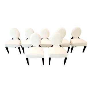 Barbara Barry for Henredon Dining Chairs - Set of 8 For Sale