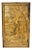 Vintage Large 60" Anglo Indian High Relief Carved Wood Thai Woman Art Plaque For Sale