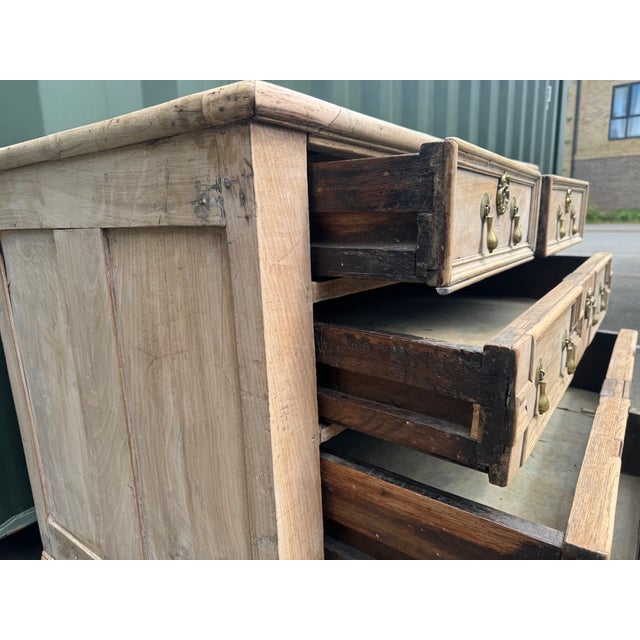 18th Century Bleached Chest of Drawers, 1780s For Sale - Image 17 of 18