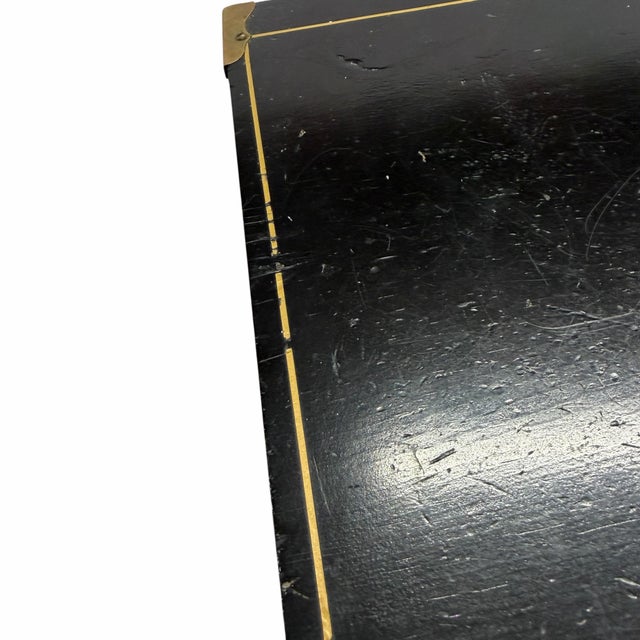 Late 20th Century Vintage Storage Box, Side Table, Nightstand on Stand For Sale - Image 5 of 12
