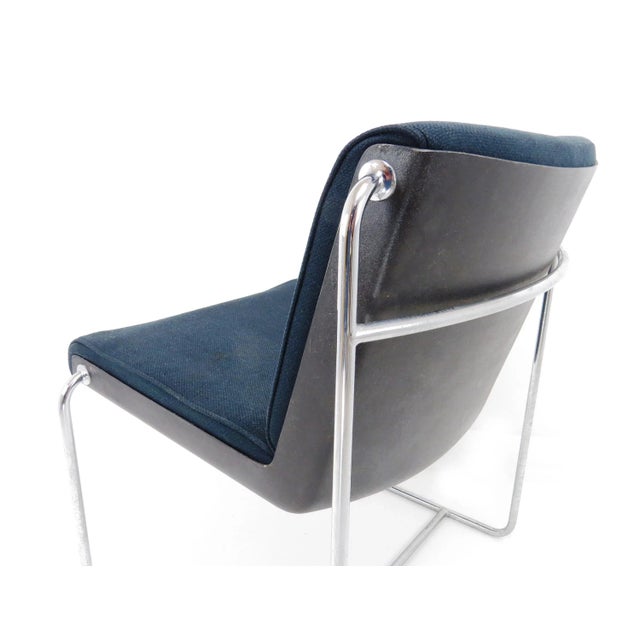 Vintage 1960s Afka Guest Chairs by Krueger Metal Products - Set of 2 For Sale - Image 12 of 12
