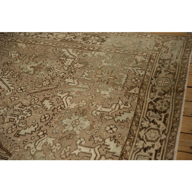 Vintage Distressed Mehrivan Carpet - 7'11" x 10'8" For Sale - Image 11 of 11